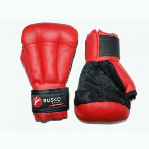 Перчатки для рукопашного боя RUSCOsport, к/з,  красн. 8 Oz (к-8) (Спр) (Перчатки для рукопашного боя RUSCOsport, к з,  красные 10 Oz  с-10 спр.jpg код