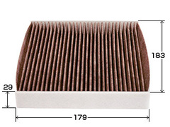 Фильтр салонный угольный VIC  AC-933EX