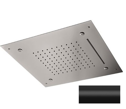 REMER 357SFS50NCNO Верхний душ монтаж в потолок 3 режима с каскадом 50х50см