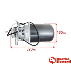 Двигатель эл. переменного тока QUATTRO ELEMENTI GENOVA 180 Turbo (242-342-023)