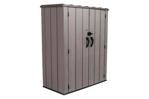 Ящик-шкаф Lifetime WoodLook, 1500 л, коричневый