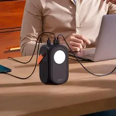 Мобильный аккумулятор Cactus CS-PBFSUD-60000 60000mAh 80W 4.5A черный