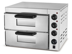 Печь подовая Kocateq EPC 02 S NW электрическая 2-камерная с подом 40*40 см