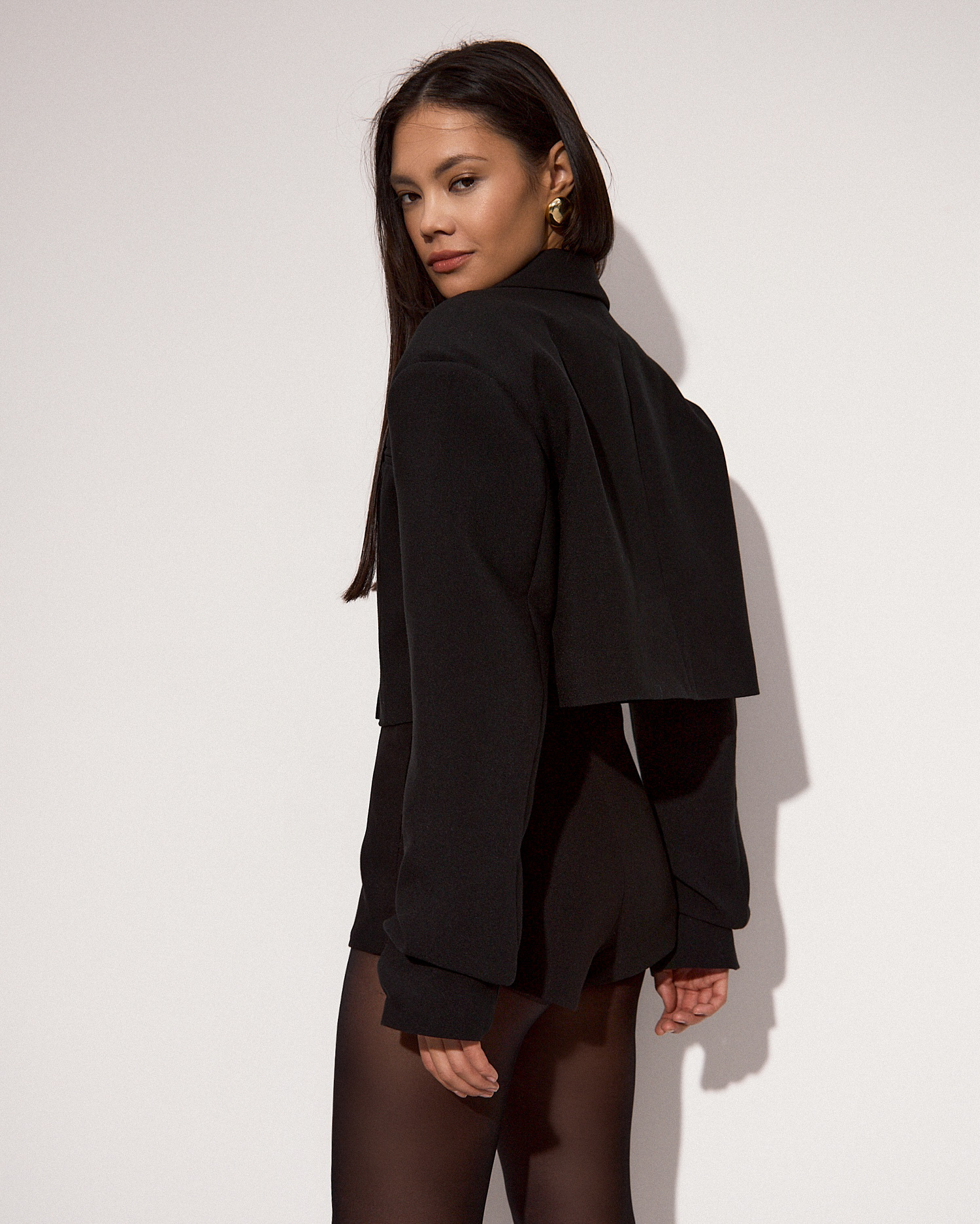 Шорты в длине мини