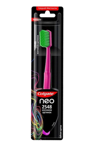 Зубная щетка Колгейт детская 2+ NEO средней жесткости