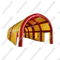 Надувной шатер "Красно-желтый" 10*5*5,5 м