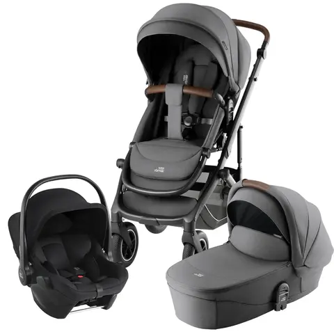 Коляска 3 в 1 Britax Roemer Smile 5Z Style Mineral Grey