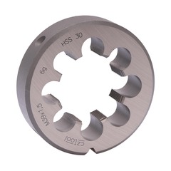 Плашка М39х1,5 DINEN22568 HSS 6g 75х20мм Bucovice(CzTool) 240393