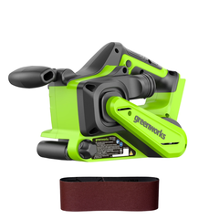 Ленточная шлифмашина Greenworks G24BS 24V аккумуляторная, без АКБ и ЗУ