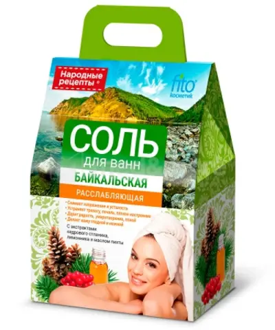 ФИТО Соль д/ванн РАССЛАБЛЯЮЩАЯ 