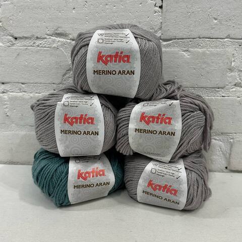 GARAGE SALE — 4+1 Katia Merino Aran 500 грамм