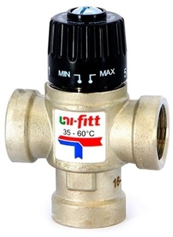 Uni-Fitt термостатический смесительный клапан 3/4