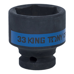 KING TONY (453533M) Головка торцевая ударная шестигранная 1/2", 33 мм