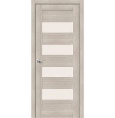 Купить Межкомнатная дверь экошпон Bravo-23 Cappuccino Melinga / Magic Fog