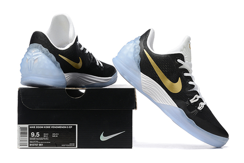 Nike Zoom Kobe Venomenon 5 University 'Black/White/Gold' 