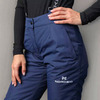 Премиальный теплый зимний костюм Nordski Mount 2.0 Lavender-Blue женский с высокой спинкой
