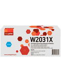 W2031X Картридж EasyPrint LH-W2031X_NC для HP CLJ Pro M454, 455, M479, 480, Canon LBP663, 664, MF742, 744, 746 (6000 стр.) голубой, БЕЗ ЧИПА