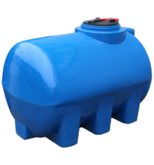 Ёмкость пластиковая пищевая STERH GOR H 2000 л. горизонтальная (199x118x130см;синий) - арт.555065