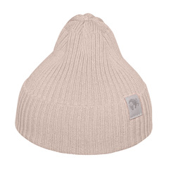 6000-010 Шапочка-колпачок вязаная Simple (бежево-розовая)