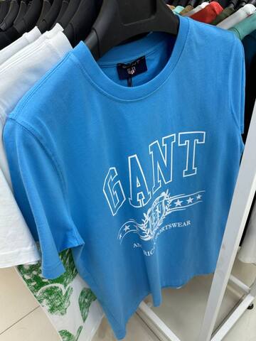Футболка Gant 378587blue
