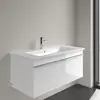 Villeroy&Boch 4104AL01 Раковина, Villeroy&Boch, Venticello, ширина, мм-1000, глубина, мм-500, высота, мм-170, тип установки-на тумбу, отверстия для смесителя-1 сквозное, 2 промаркированных, с переливом, материал-керамика, цвет-альпийский белый