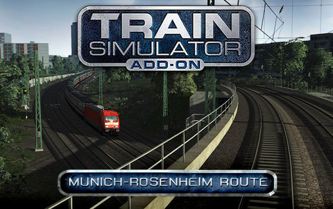 Train Simulator: Munich - Rosenheim Route Add-On (для ПК, цифровой код доступа)