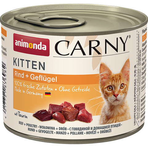Консервы Animonda Carny Kitten коктейль из мяса птицы для котят