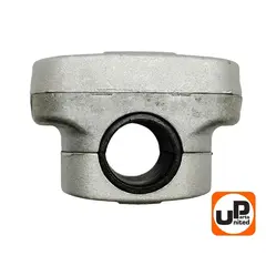 Кронштейн UNITED PARTS крепления руля для триммеров, d28 мм усиленный (90-0508)