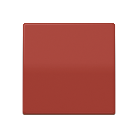 Клавиша одноклавишного выключателя. Цвет Блестящий красный. JUNG AS. AS591BFRT