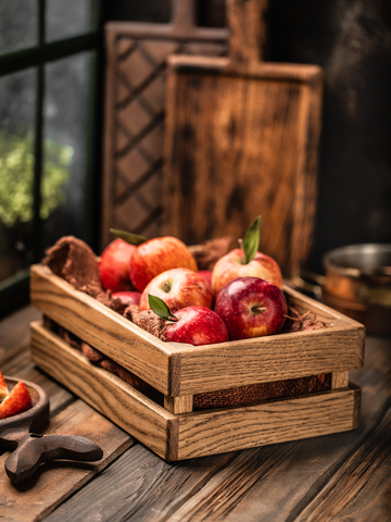 Light Oak Box for kitchenware