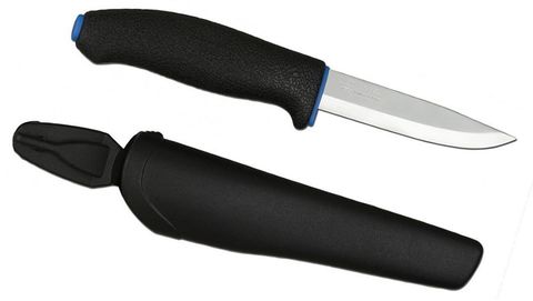 Нож Morakniv Allround 746 стальной разделочный, лезвие: 102 mm, прямая заточка, черный (11482)