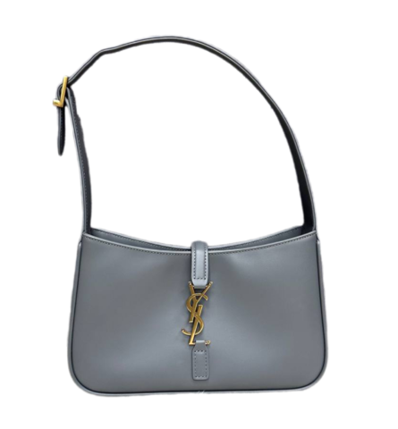 Сумка женская Saint Laurent Le 5 à 7 Hobo серый