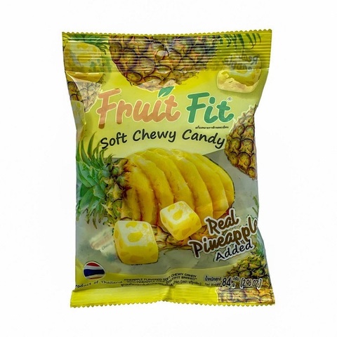 Конфеты Fruit Fit с натуральным Ананасом, 84 гр.