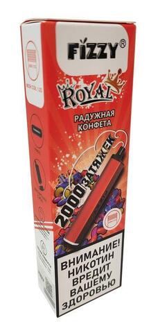 Fizzy Royal Радужная Конфета 2000 затяжек