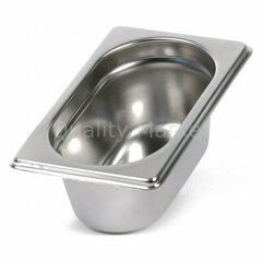 Гастроемкость Luxstahl из нержавеющей стали GN 1/9 176х109х100 мм