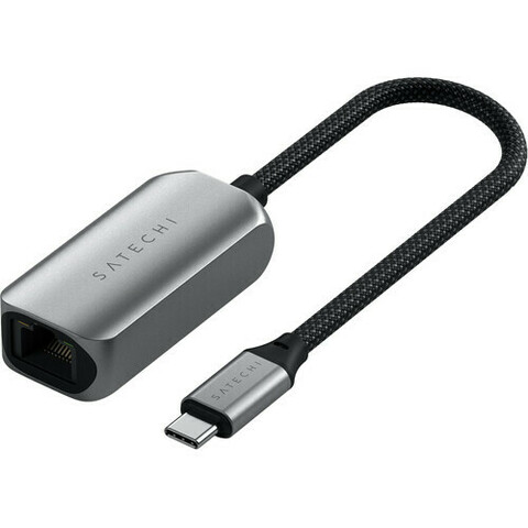 Адаптер Satechi USB-C 2.5 Gigabit Ethernet Adapter, Space Gray
