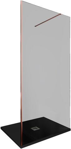 Allen Brau Infinity 3.21018.60.T Душевая перегородка, цвет: медь