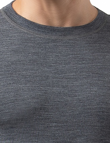 Картинка кофта Norveg Soft Sleeve M woolmark серый - 3