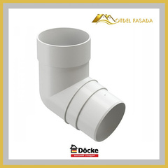 Колено 45 Docke PREMIUM Пломбир