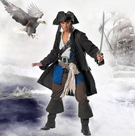 Пираты Карибского моря костюм Джека Воробья