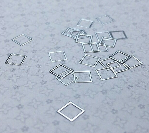 ARTEX квадрат серебро 4 мм 07320078