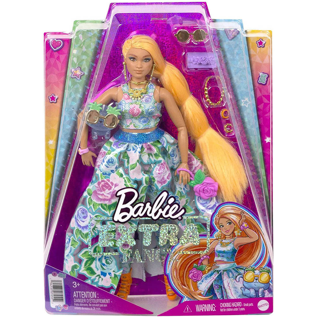 Orange hair barbie sale