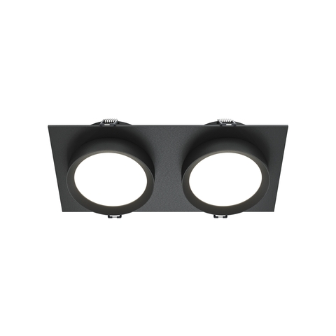 Встраиваемый светильник Maytoni Hoop DL086-02-GX53-SQ-B