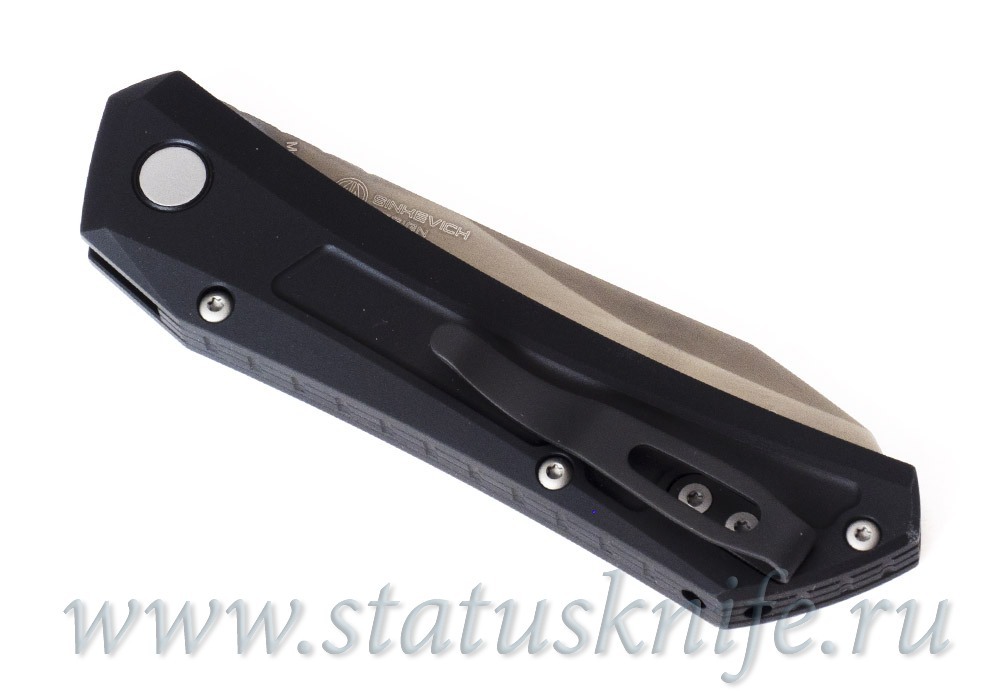 Нож Pro-Tech Oligarch MagnaCut Smoky Grey DLC Dmitry Sinkevich Design