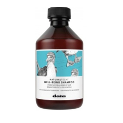 Davines Natural Tech Well-Being Shampoo - Увлажняющий шампунь для всех типов волос