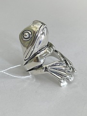 Ляга (кольцо из серебра)