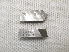 Нож 2020-0003 Т5К10, 60 градусов к торцевым фрезам (125-200мм)