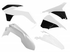 Комплект пластика для KTM EXC-EXCF125-500 14-16 бело-черный RTech R-KITKTM-BN0-415