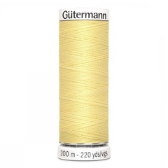 Нить Sew-All 200 м, Gutermann, 578 бледно-желтый