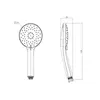 Villeroy&Boch  TVS00000900061 Душевой гарнитур, Villeroy&Boch, размер штанги, мм-600, размер шланга, мм-1600, количество режимов-3, материал-ABS/сталь нержавеющая, в комплекте-держатель ручного душа, цвет-хром